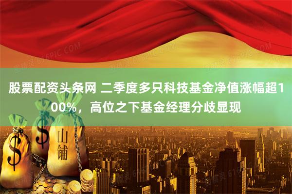 股票配资头条网 二季度多只科技基金净值涨幅超100%，高位之下基金经理分歧显现